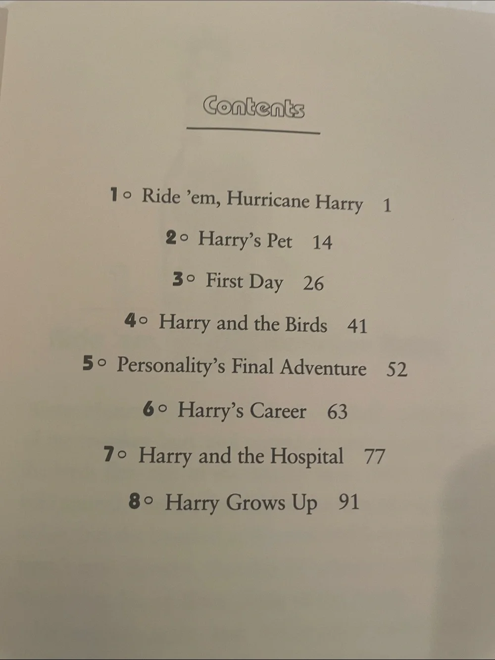 Vintage 1991 Hurricane Harry First Edition childrens AR Book HCDJ Judith Caseley